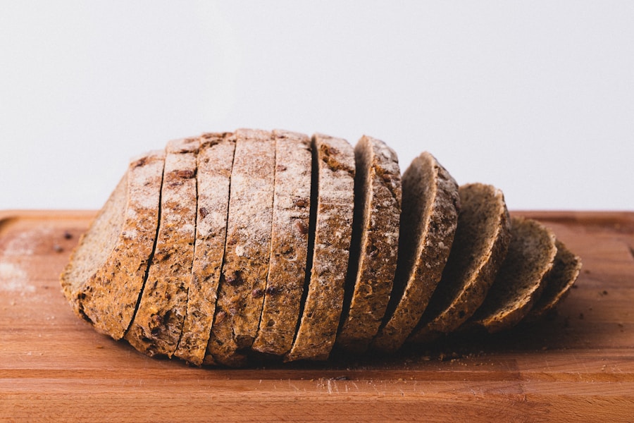 Multigrain seeded bread loaf